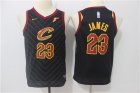 Cavaliers #23 LeBron James Black Youth Nike Swingman Jersey