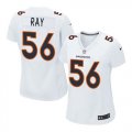 Women Nike Denver Broncos #56 Shane Ray White Stitched NFL Game Event Jersey