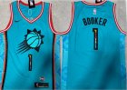 Suns #1 Devin Booker Blue 2023 Nike City Edition Swingman Jersey