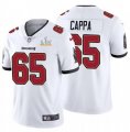 Nike Buccaneers #65 Alex Cappa White 2021 Super Bowl LV Vapor Untouchable Limited