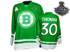 nhl boston bruins #30 thomas green[2011 stanley cup]