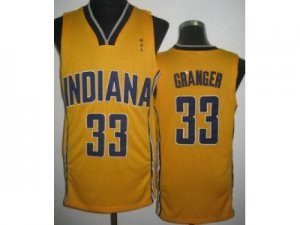 nba Indiana Pacers #33 Danny Granger yellow Jerseys[Revolution 30]