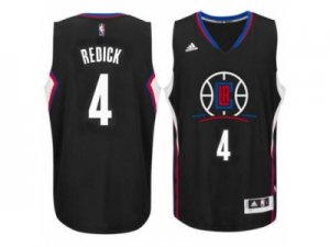 Mens Los Angeles Clippers #4 J.J. Redick adidas Black New Swingman Alternate Jersey