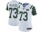 Women Nike New York Jets #73 Joe Klecko Vapor Untouchable Limited White NFL Jersey