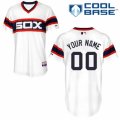 Youth Majestic Chicago White Sox Customized Replica White 2013 Alternate Home Cool Base MLB Jersey