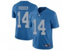 Nike Detroit Lions #14 Jake Rudock Vapor Untouchable Limited Blue Alternate NFL Jersey