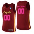 Loyola (Chi) Ramblers Red 2018 Breast Cancer Awareness Mens Customized College