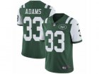Mens Nike New York Jets #33 Jamal Adams Vapor Untouchable Limited Green Team Color NFL Jersey