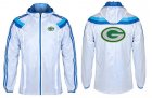 NFL Green Bay Packers dust coat trench coat windbreaker 7