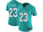 Women Nike Miami Dolphins #23 Jay Ajayi Vapor Untouchable Limited Aqua Green Team Color NFL Jersey