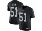 Mens Nike Oakland Raiders #51 Bruce Irvin Vapor Untouchable Limited Black Team Color NFL Jersey