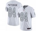 Mens Nike Oakland Raiders #84 Cordarrelle Patterson Limited White Rush NFL Jersey