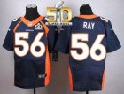 Nike Denver Broncos #56 Shane Ray Navy Blue Alternate Super Bowl 50 Men Stitched NFL New Elite Jersey