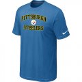 Pittsburgh Steelers Heart & Soul light Blue T-Shirt