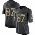 Mens Nike Baltimore Ravens #87 Maxx Williams Limited Black 2016 Salute to Service NFL Jersey