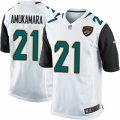 Mens Nike Jacksonville Jaguars #21 Prince Amukamara Game White NFL Jersey