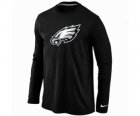Nike Philadelphia Eagles Logo Long Sleeve T-Shirt black