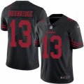 Youth Nike San Francisco 49ers #13 Aaron Burbridge Limited Black Rush NFL Jersey