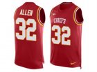 Nike Kansas City Chiefs #32 Marcus Allen Limited Red Player Name & Number Tank Top NFL Jersey