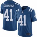 Mens Nike Indianapolis Colts #41 Dezmen Southward Limited Royal Blue Rush NFL Jersey