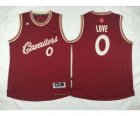 nba cleveland cavaliers #0 love red[2015 Christmas edition]