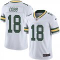 Nike Packers #18 Randall Cobb White Vapor Untouchable Limited Jersey