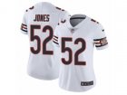 Women Nike Chicago Bears #52 Christian Jones Vapor Untouchable Limited White NFL Jersey