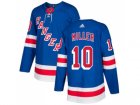 Men Adidas New York Rangers #10 J.T. Miller Royal Blue Home Authentic Stitched NHL Jersey