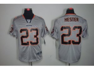 Nike NFL Chicago Bears #23 Devin Hester grey jerseys[Elite lights out]