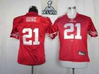 2013 Super Bowl XLVII Youth NEW NFL jerseys San Francisco 49ers 21# Frank Gore Red(Youth NEW)