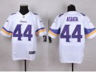 Nike Minnesota Vikings #44 Matt Asiata White Men Stitched Jerseys(Elite)