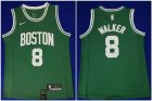 Celtics #8 Kemba Walker Green Swingman Jersey