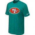 Nike San Francisco 49ers Sideline Legend Authentic Logo T-Shirt Green