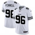Nike Raiders #96 Clelin Ferrell White Team Logos Fashion Vapor Limited Jersey