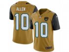 Nike Jacksonville Jaguars #10 Brandon Allen Limited Gold Rush NFL Jersey