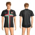 Portugal Black Training 2018 FIFA World Cup Thailand Soccer Jersey