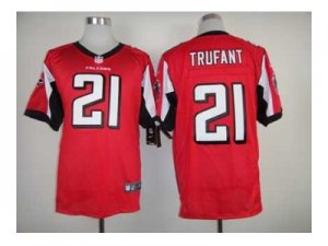 Nike atlanta falcons #21 desmond trufant red jerseys[Elite]