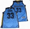 nba Memphis Grizzlies #33 GASOL lt blue