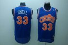 Cleveland Cavaliers 33# Shaquille O'Neal swingman blue