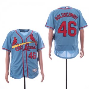 Cardinals #46 Paul Goldschmidt Light Blue Flexbase Jersey