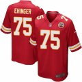 Mens Nike Kansas City Chiefs #75 Parker Ehinger Game Red Team Color NFL Jersey