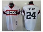 mlb jerseys chicago white sox #24 wynn white[m&n][wynn]