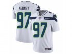 Mens Nike Seattle Seahawks #97 Patrick Kerney Vapor Untouchable Limited White NFL Jersey