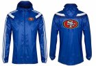 NFL San Francisco 49ers dust coat trench coat windbreaker 1