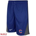 Nike Chicago Cubs Performance Training Shorts Blue