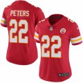 Women's Nike Kansas City Chiefs #22 Marcus Peters Limited Red Rush NFL Jersey