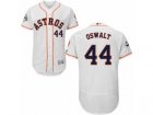 Houston Astros #44 Roy Oswalt Authentic White Home 2017 World Series Bound Flex Base MLB Jersey (2)