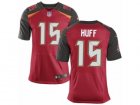 Mens Nike Tampa Bay Buccaneers #15 Josh Huff Elite Red Team Color NFL Jersey