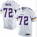 Men's Nike Minnesota Vikings #72 Andre Smith Elite White NFL Jersey