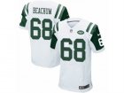 Mens Nike New York Jets #68 Kelvin Beachum Elite White NFL Jersey